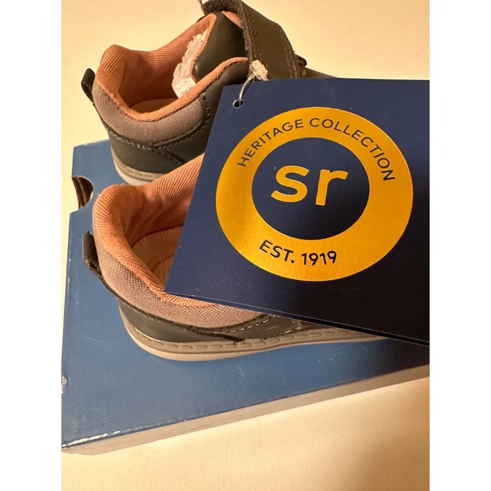Stride Rite Griffin Shoes in Grey Toddler 5.5M